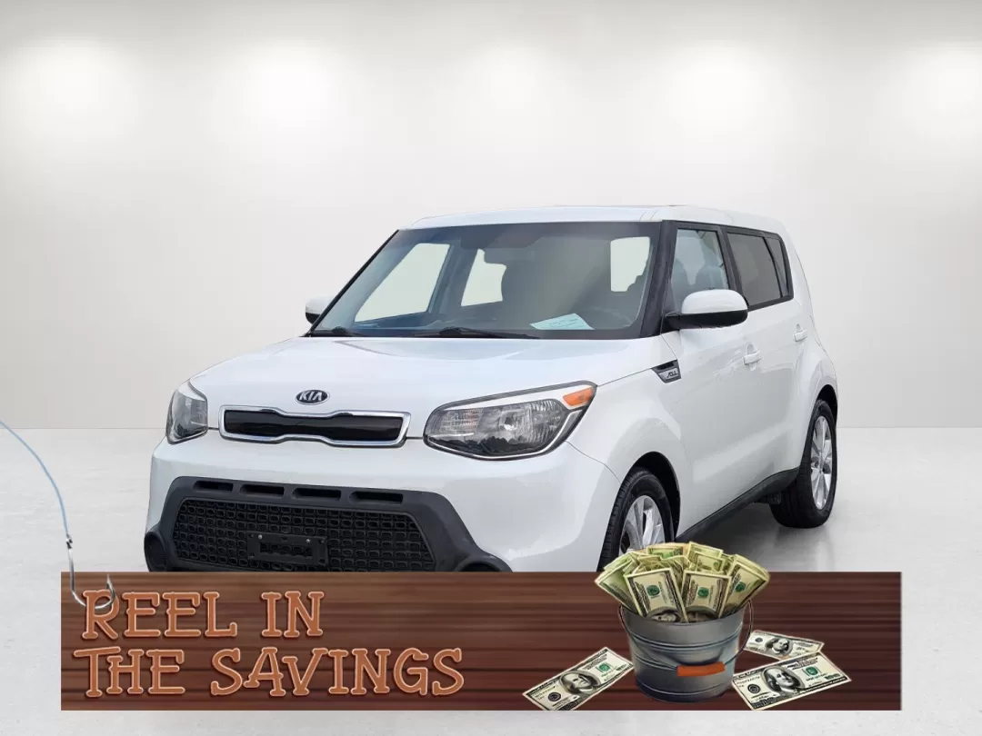 2015 /Black Kia Soul + (KNDJP3A59F7) with an Other engine, located at 3959 U.S. 80 W, Phenix City, AL, 36870, (334) 297-4885, 32.469296, -85.135185 - 2015 Kia Soul + - Photo#0