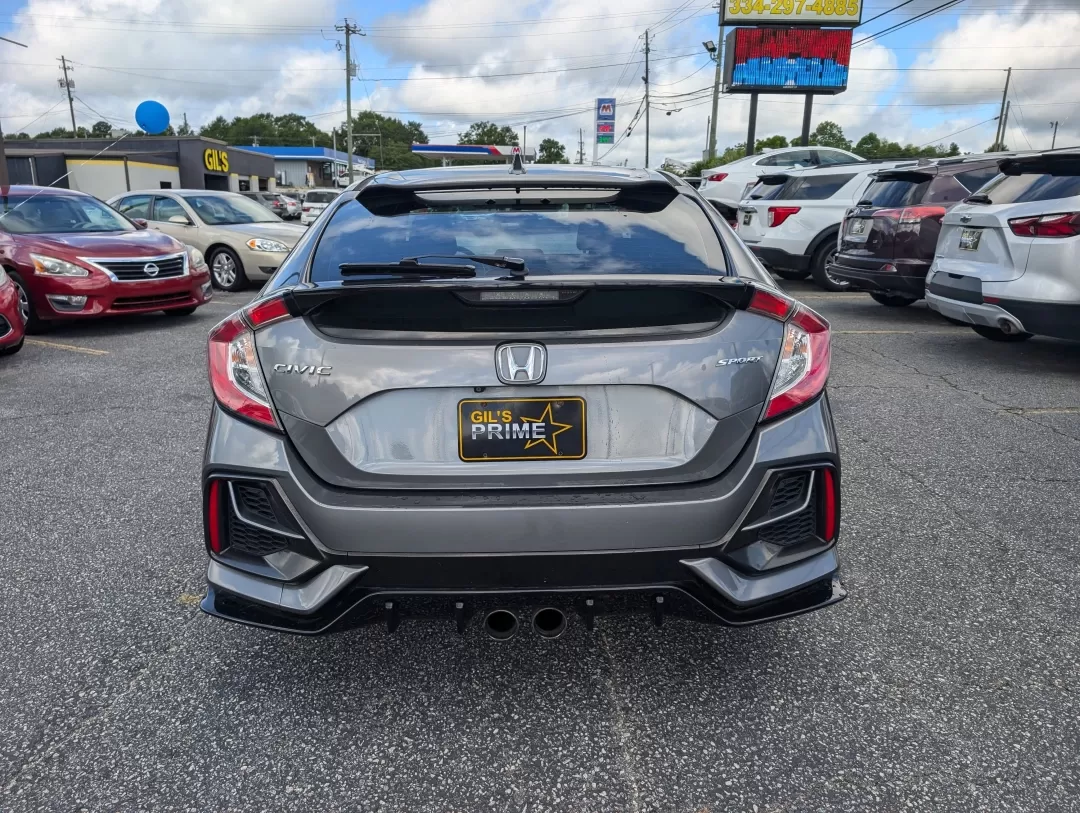 2020 Honda Civic Hatchback Sport (SHHFK7H46LU) with an Other engine, located at 3959 U.S. 80 W, Phenix City, AL, 36870, (334) 297-4885, 32.469296, -85.135185 - **Discover the Perfect Blend of Style and Efficiency: 2020 Honda Civic Hatchback Sport at Gils Auto - Opelika**<br /> <br /> Are you looking for a vehicle that effortlessly fits into your active lifestyle? Whether you're commuting to work, running errands around Opelika, or embarking on weekend geta - Photo#5