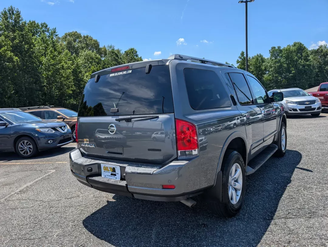 2011 /Charcoal Nissan Armada SV (5N1BA0ND8BN) with an Other engine, located at 1430 Gateway Drive, Opelika, AL, 36801, (334) 239-0944, 32.637871, -85.409790 - **Experience Adventure and Comfort with the 2011 Nissan Armada SV at Gils Auto - Opelika!**<br /> <br /> Are you ready to elevate your family's adventures, or perhaps you're seeking a reliable vehicle for your daily commutes? Look no further! The 2011 Nissan Armada SV is the perfect blend of space, - Photo#4