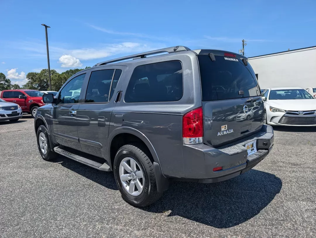 2011 /Charcoal Nissan Armada SV (5N1BA0ND8BN) with an Other engine, located at 1430 Gateway Drive, Opelika, AL, 36801, (334) 239-0944, 32.637871, -85.409790 - **Experience Adventure and Comfort with the 2011 Nissan Armada SV at Gils Auto - Opelika!**<br /> <br /> Are you ready to elevate your family's adventures, or perhaps you're seeking a reliable vehicle for your daily commutes? Look no further! The 2011 Nissan Armada SV is the perfect blend of space, - Photo#6