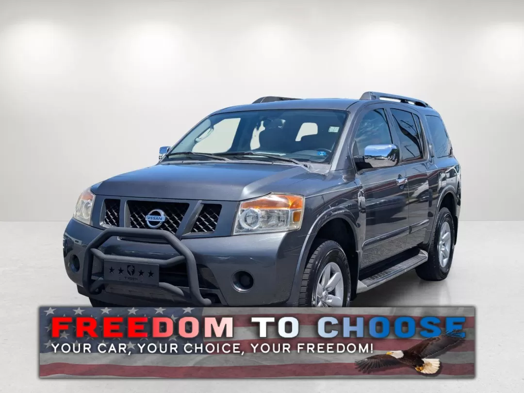 2011 /Charcoal Nissan Armada SV (5N1BA0ND8BN) with an Other engine, located at 804 22nd Ave, Phenix City, AL, 36870, (334) 297-1860, 32.484749, -85.024475 - **Elevate Your Family Adventures with the 2011 Nissan Armada SV at Gils Auto - Opelika!**<br /> <br /> Are you ready to take your family on unforgettable road trips or explore the great outdoors? The 2011 Nissan Armada SV is the perfect companion for growing families and adventurous spirits alike. T - Photo#0