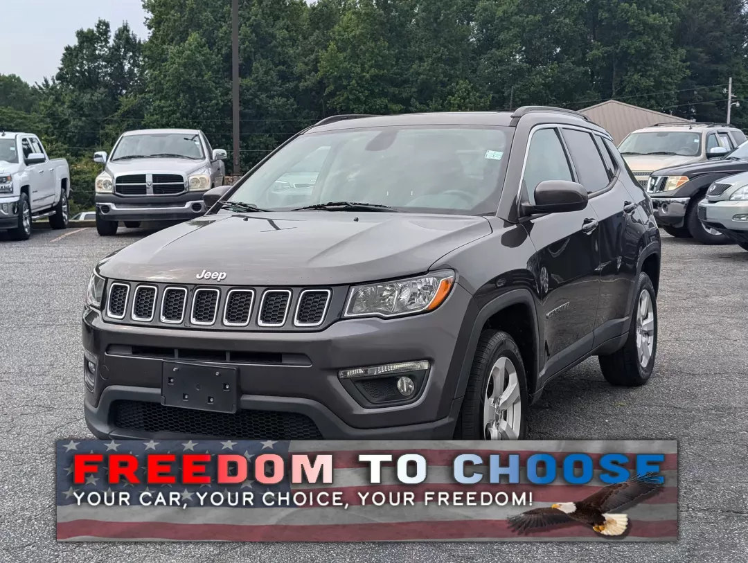 2017 /Black Jeep Compass Latitude (3C4NJDBBXHT) with an Other engine, located at 1430 Gateway Drive, Opelika, AL, 36801, (334) 239-0944, 32.637871, -85.409790 - **Adventure Awaits with This 2017 Jeep Compass Latitude at Gils Auto Opelika, AL!**<br /> <br /> Are you ready to embark on your next adventure? Whether you're a daily commuter navigating the hustle and bustle of Opelika or a weekend warrior seeking thrills on untamed trails, this 2017 Jeep Compass - Photo#0