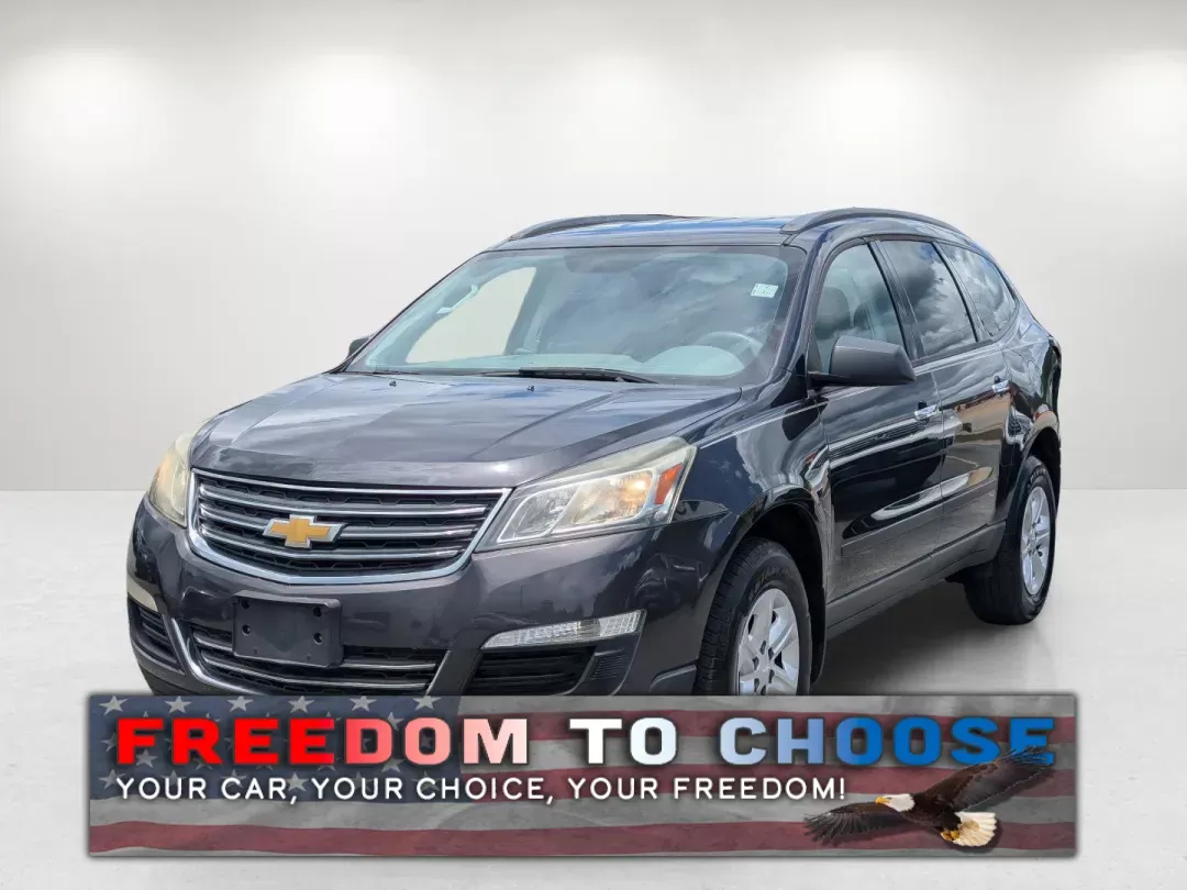 2015 /Dark Titanium/Light Titanium Chevrolet Traverse LS (1GNKRFKD6FJ) with an Other engine, located at 521 Old Farm Lane Rd, Prattville, AL, 36066, (334) 325-1505, 32.482460, -86.416367 - **Discover Your Next Adventure with the 2015 Chevrolet Traverse LS at Gils Auto Prattville!** <br /> <br /> Are you ready to take your family outings or weekend adventures to the next level? Look no further! This **2015 Chevrolet Traverse LS** is the perfect SUV for growing families and active indi - Photo#0