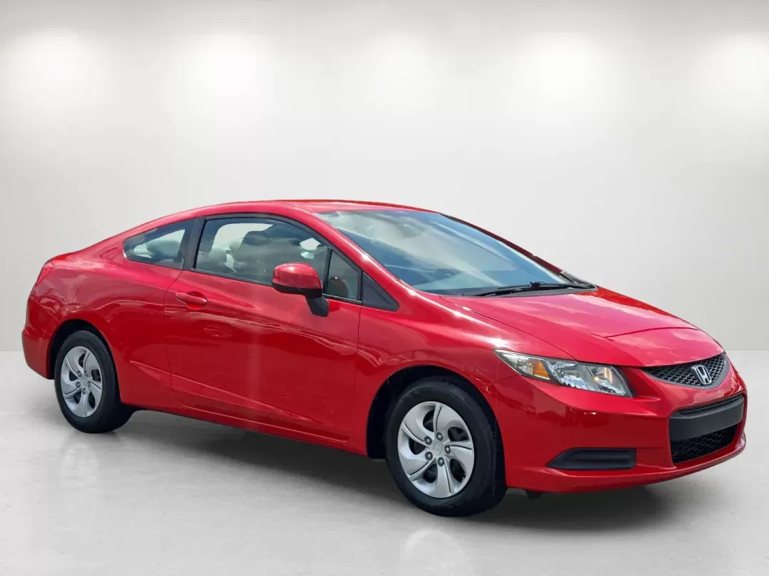 2013 Honda Civic Cpe LX (2HGFG3B52DH) with an Other engine, located at 7000 Northlake Connector, Columbus, GA, 31904, (706) 987-8085, 32.524975, -84.978134 - **Drive into Adventure with the 2013 Honda Civic Coupe!**<br /> <br /> Are you ready to elevate your daily commutes or weekend getaways? The 2013 Honda Civic Coupe is the perfect companion for budget-conscious buyers who crave style and reliability. With its sleek red exterior and sporty design, thi - Photo#2
