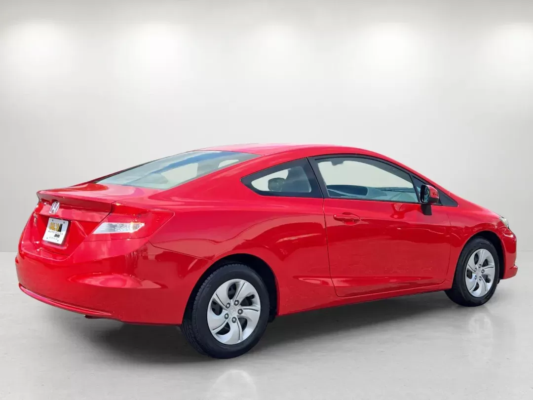 2013 Honda Civic Cpe LX (2HGFG3B52DH) with an Other engine, located at 7000 Northlake Connector, Columbus, GA, 31904, (706) 987-8085, 32.524975, -84.978134 - **Drive into Adventure with the 2013 Honda Civic Coupe!**<br /> <br /> Are you ready to elevate your daily commutes or weekend getaways? The 2013 Honda Civic Coupe is the perfect companion for budget-conscious buyers who crave style and reliability. With its sleek red exterior and sporty design, thi - Photo#4