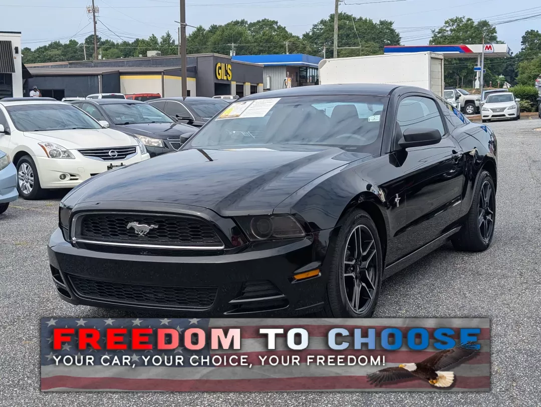 2014 Ford Mustang V6 (1ZVBP8AMXE5) with an Other engine, located at 3959 U.S. 80 W, Phenix City, AL, 36870, (334) 297-4885, 32.469296, -85.135185 - **Unleash Your Inner Adventurer with the 2014 Ford Mustang V6 at Gils Auto!**<br /> <br /> Are you ready to turn heads and conquer the road? This 2014 Ford Mustang V6 is more than just a car; it's an invitation to embrace a thrilling lifestyle. Whether you're cruising along the scenic banks of the C - Photo#0