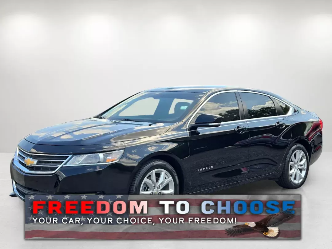 2018 /Jet Black Chevrolet Impala LT (1G1105S38JU) with an Other engine, located at 3959 U.S. 80 W, Phenix City, AL, 36870, (334) 297-4885, 32.469296, -85.135185 - **Experience the Road in Style with the 2018 Chevrolet Impala LT! Perfect for Commuters and Families Alike!**<br /> <br /> Are you looking for a stylish and reliable sedan that can handle daily commutes, weekend getaways, and family errands effortlessly? Look no further than this 2018 Chevrolet Impa - Photo#0