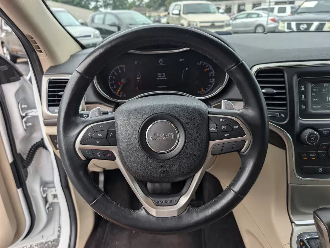 2016 /Lt Frost Beige/Black Jeep Grand Cherokee Laredo (1C4RJEAG8GC) with an Other engine, located at 7000 Northlake Connector, Columbus, GA, 31904, (706) 987-8085, 32.524975, -84.978134 - Discover the perfect blend of adventure and everyday practicality with the 2016 Jeep Grand Cherokee Laredo, now available at Gils Auto in Phenix City, AL! This remarkable SUV is designed for those seeking versatility, whether you're tackling the daily commute, planning a weekend getaway, or navigati - Photo#15