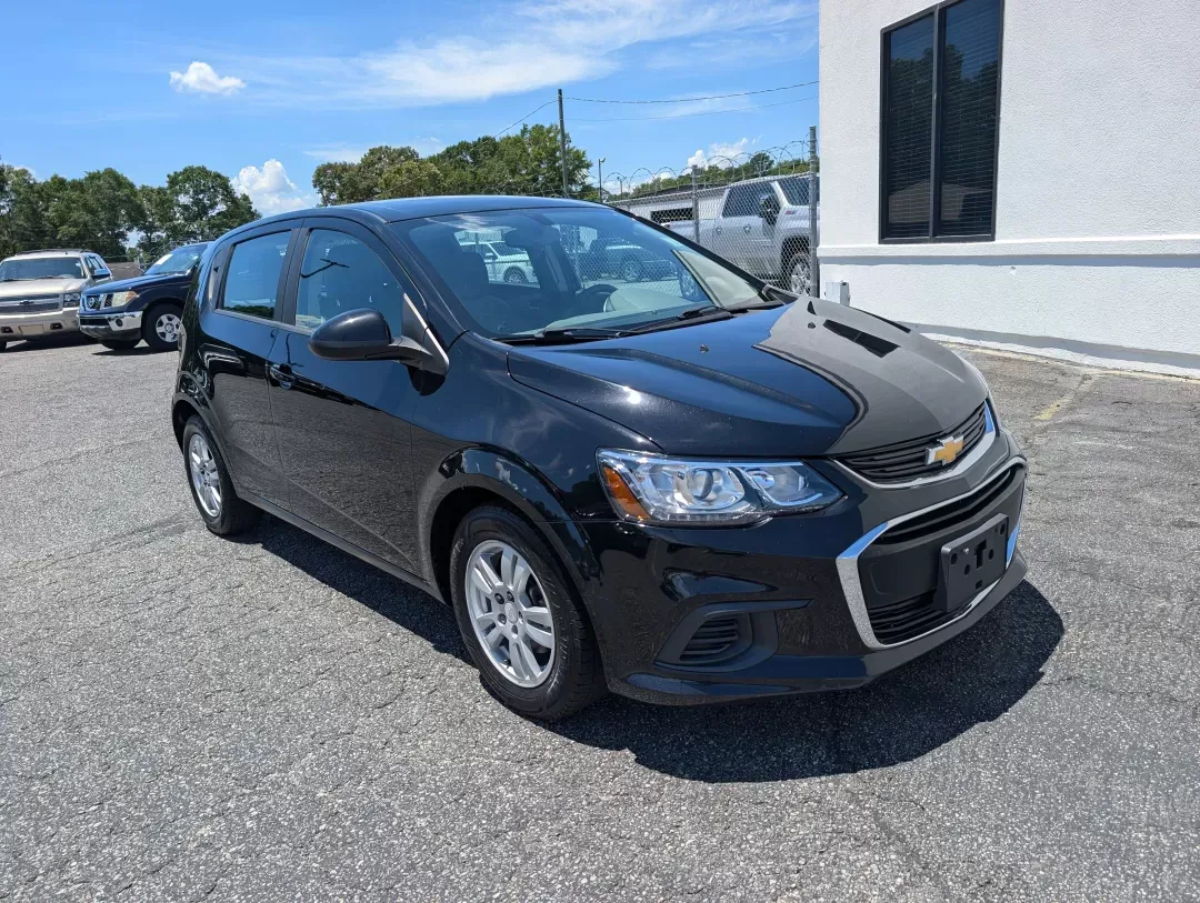 2019 /Jet Black/Dark Titanium Chevrolet Sonic LT (1G1JG6SB9K4) with an Other engine, located at 3959 U.S. 80 W, Phenix City, AL, 36870, (334) 297-4885, 32.469296, -85.135185 - **Experience the Freedom of the Open Road with the 2019 Chevrolet Sonic LT at Gils Auto!** <br /> <br /> If you're searching for a stylish, reliable hatchback that fits seamlessly into your busy lifestyle, look no further than this 2019 Chevrolet Sonic LT. Perfect for commuters, families, or anyone - Photo#2