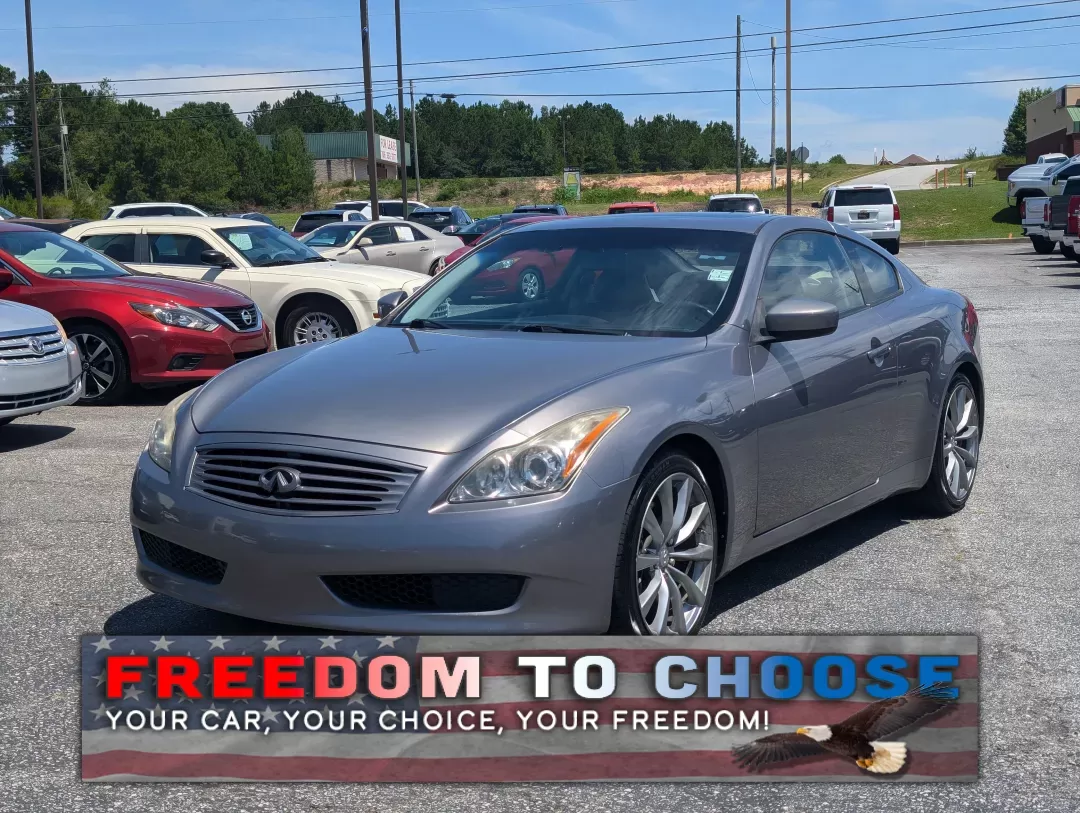 2008 Infiniti G37 Coupe (JNKCV64E38M) with an Other engine, located at 804 22nd Ave, Phenix City, AL, 36870, (334) 297-1860, 32.484749, -85.024475 - **Elevate Your Driving Experience with the 2008 Infiniti G37 Coupe at Gils Auto!**<br /> <br /> If you're searching for a vehicle that blends style, performance, and affordability, look no further than the 2008 Infiniti G37 Coupe, available now at Gils Auto in Phenix City, AL. Perfect for those who - Photo#0