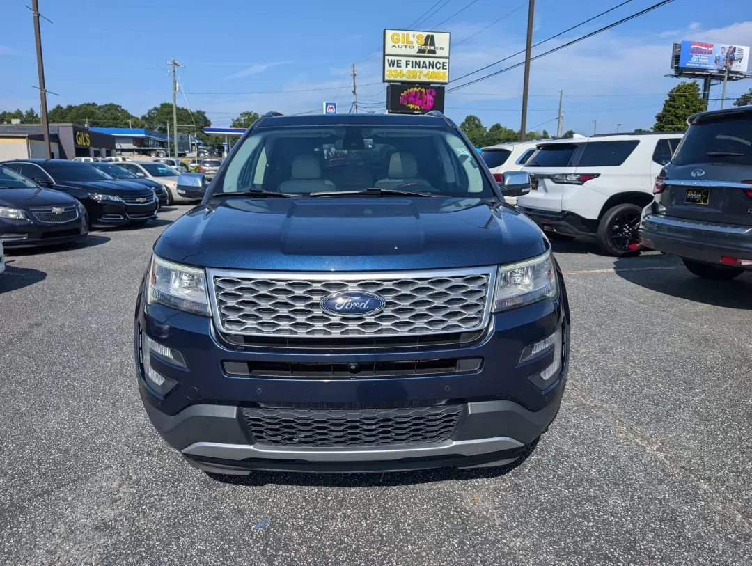 2017 Ford Explorer Platinum (1FM5K8HT7HG) with an Other engine, located at 3959 U.S. 80 W, Phenix City, AL, 36870, (334) 297-4885, 32.469296, -85.135185 - **Discover the Ultimate Family SUV: 2017 Ford Explorer Platinum at Gils Auto!**<br /> <br /> Are you looking for a vehicle that can transform your family outings into unforgettable adventures? The 2017 Ford Explorer Platinum is the perfect solution for growing families, outdoor enthusiasts, and anyo - Photo#1
