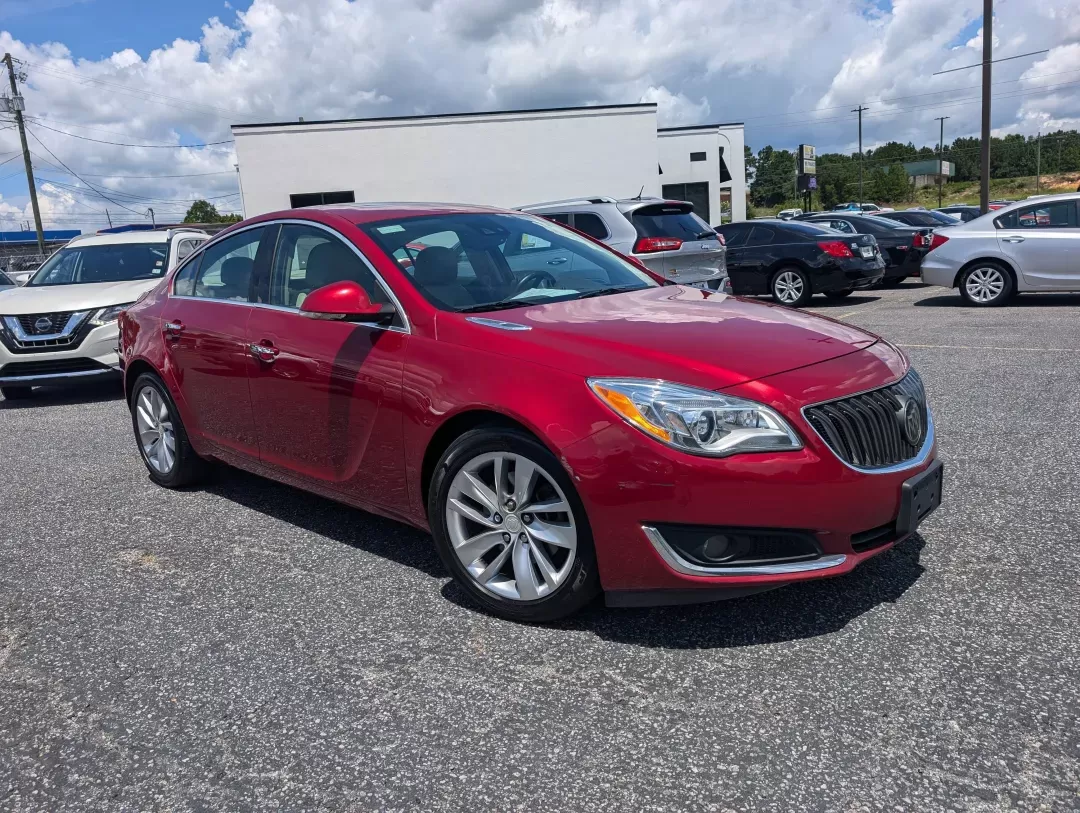 2014 /Light Neutral Buick Regal Premium II (2G4GR5GX1E9) with an Other engine, located at 3959 U.S. 80 W, Phenix City, AL, 36870, (334) 297-4885, 32.469296, -85.135185 - Are you ready to elevate your driving experience? Imagine cruising around Phenix City in a sleek, luxurious sedan that not only turns heads but also offers the reliability and comfort your lifestyle demands. Introducing the 2014 Buick Regal Premium II, exclusively available at Gils Auto, your truste - Photo#2