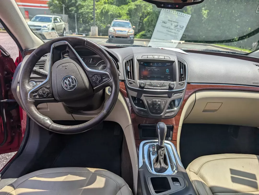 2014 /Light Neutral Buick Regal Premium II (2G4GR5GX1E9) with an Other engine, located at 3959 U.S. 80 W, Phenix City, AL, 36870, (334) 297-4885, 32.469296, -85.135185 - Are you ready to elevate your driving experience? Imagine cruising around Phenix City in a sleek, luxurious sedan that not only turns heads but also offers the reliability and comfort your lifestyle demands. Introducing the 2014 Buick Regal Premium II, exclusively available at Gils Auto, your truste - Photo#10