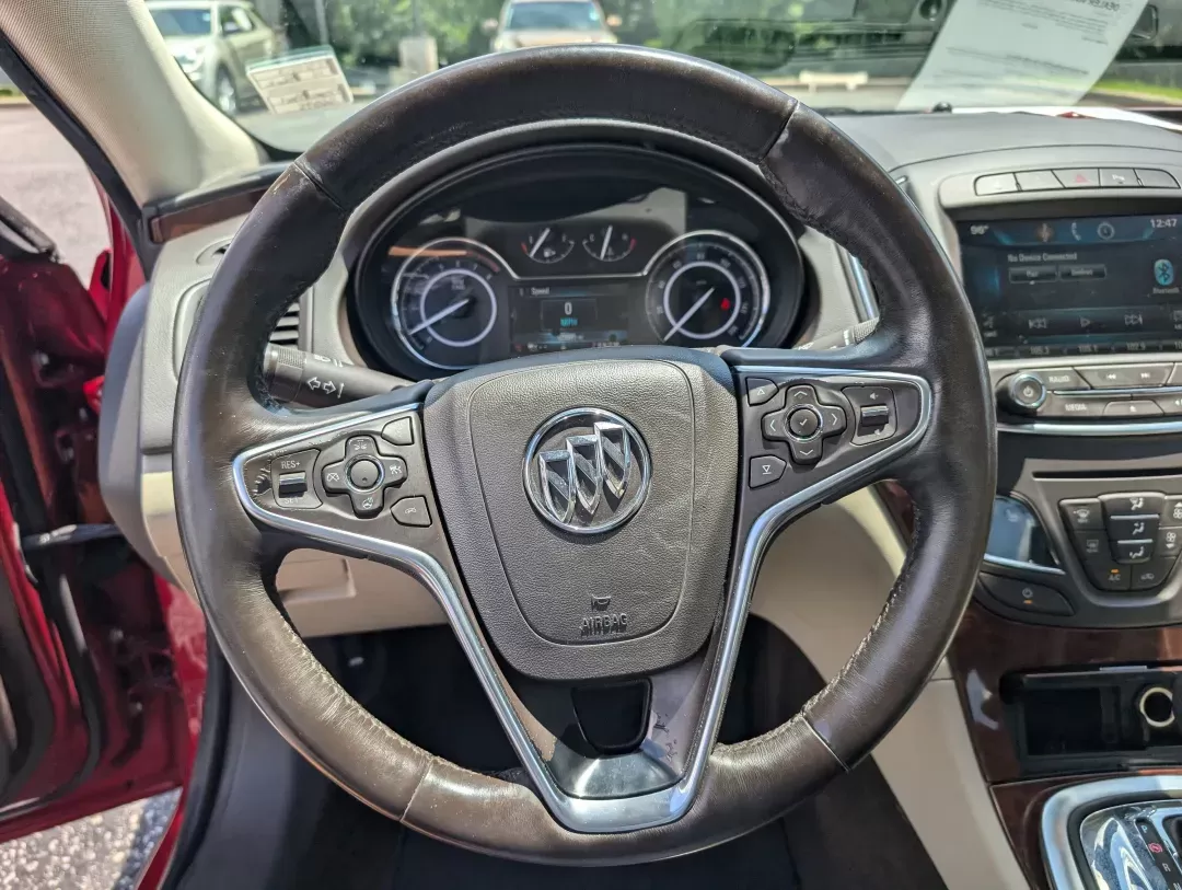 2014 /Light Neutral Buick Regal Premium II (2G4GR5GX1E9) with an Other engine, located at 3959 U.S. 80 W, Phenix City, AL, 36870, (334) 297-4885, 32.469296, -85.135185 - Are you ready to elevate your driving experience? Imagine cruising around Phenix City in a sleek, luxurious sedan that not only turns heads but also offers the reliability and comfort your lifestyle demands. Introducing the 2014 Buick Regal Premium II, exclusively available at Gils Auto, your truste - Photo#14
