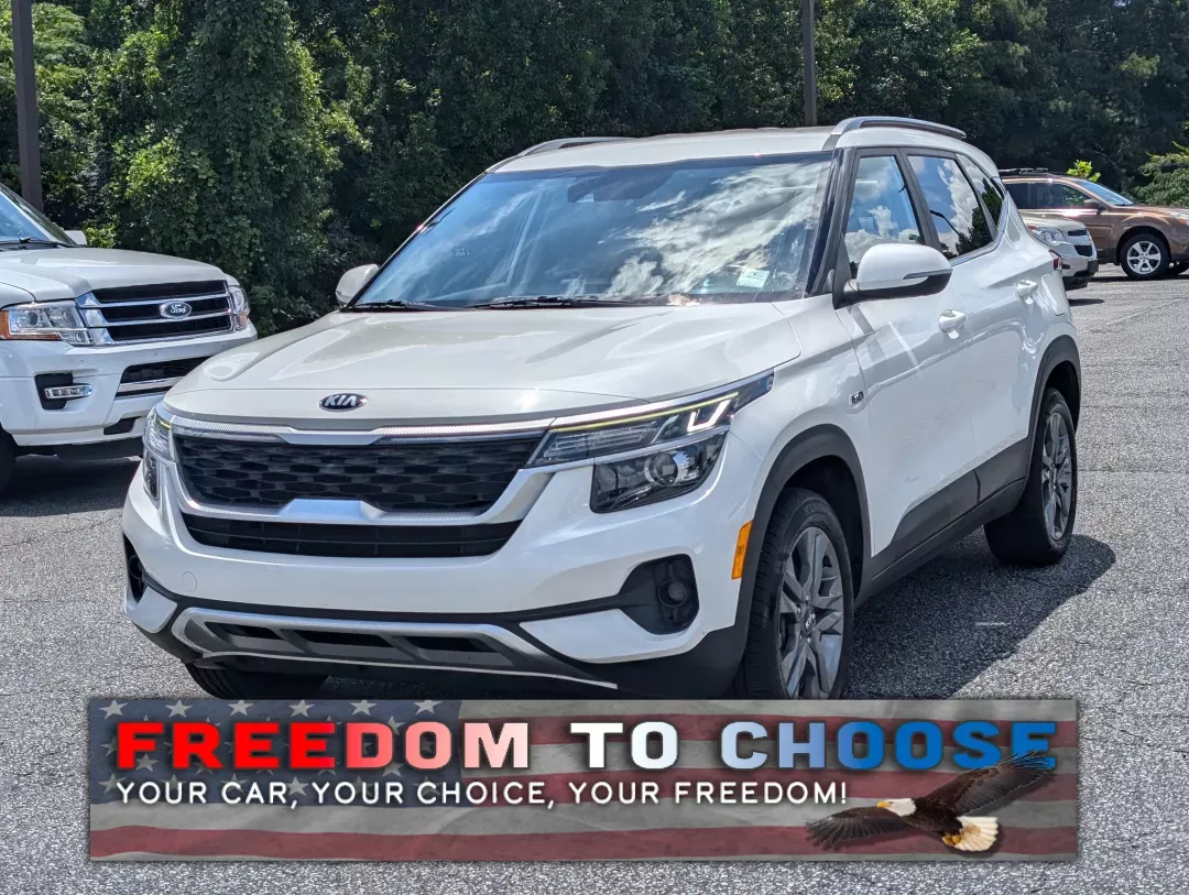 2021 /Black Kia Seltos S (KNDEUCAA3M7) with an Other engine, located at 3959 U.S. 80 W, Phenix City, AL, 36870, (334) 297-4885, 32.469296, -85.135185 - 2021 Kia Seltos S - Photo#0