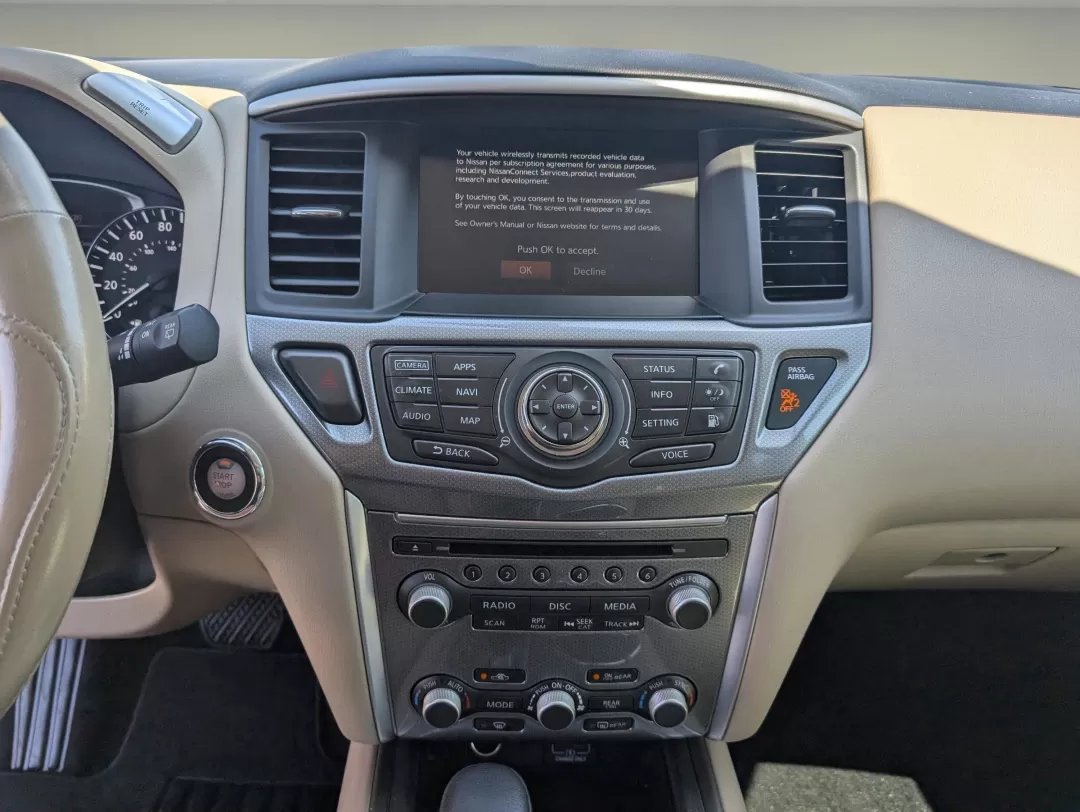 2019 /Almond Nissan Pathfinder SL (5N1DR2MN1KC) with an Other engine, located at 3959 U.S. 80 W, Phenix City, AL, 36870, (334) 297-4885, 32.469296, -85.135185 - **Discover Your Next Adventure with the 2019 Nissan Pathfinder SL at Gils Auto in Phenix City, AL!**<br /> <br /> Are you ready to elevate your family's travel experience? The 2019 Nissan Pathfinder SL is the perfect companion for family road trips, weekend adventures, or daily commutes. With spacio - Photo#14