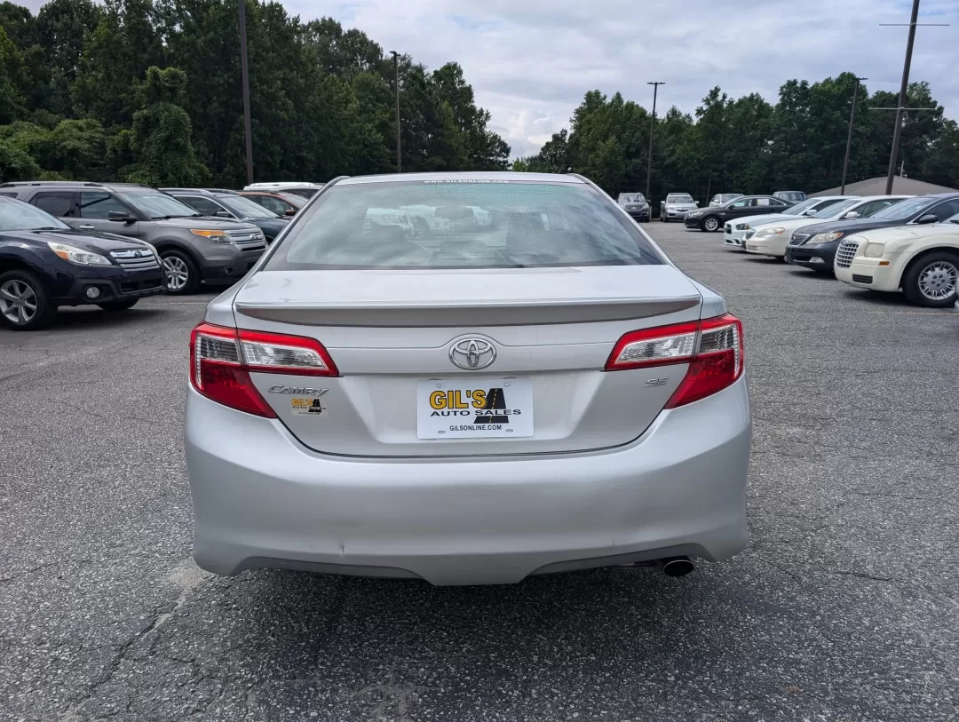 2012 Toyota Camry SE (4T1BF1FK3CU) with an Other engine, located at 3959 U.S. 80 W, Phenix City, AL, 36870, (334) 297-4885, 32.469296, -85.135185 - Experience the perfect blend of reliability and comfort with the 2012 Toyota Camry, now available at Gils Auto in Phenix City, AL. This sedan is an ideal choice for budget-conscious buyers seeking a dependable vehicle for daily commutes or family outings. With its spacious interior and fuel-efficien - Photo#5