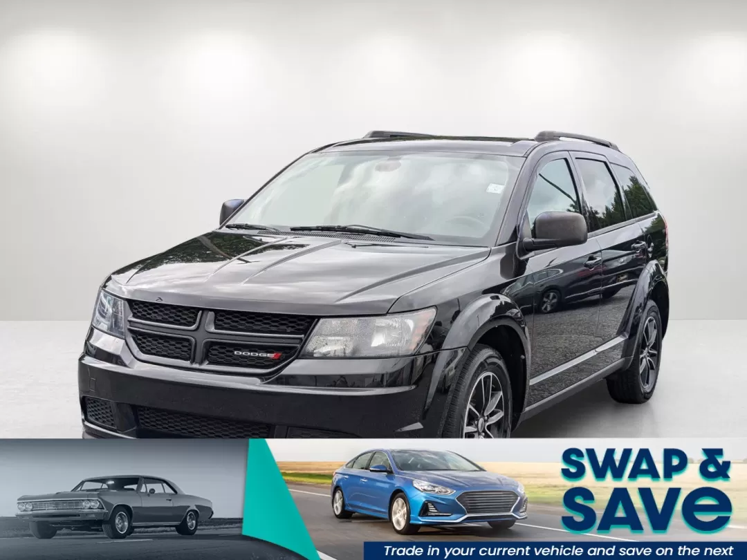 2018 /Black Dodge Journey SE (3C4PDCAB7JT) with an Other engine, located at 3959 U.S. 80 W, Phenix City, AL, 36870, (334) 297-4885, 32.469296, -85.135185 - 2018 Dodge Journey SE - Photo#0