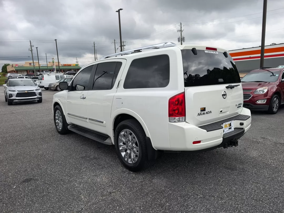 2015 /Charcoal Nissan Armada Platinum (5N1BA0NF3FN) with an Other engine, located at 3959 U.S. 80 W, Phenix City, AL, 36870, (334) 297-4885, 32.469296, -85.135185 - **Elevate Your Adventures with the 2015 Nissan Armada Platinum at Gils Auto!**<br /> <br /> Ready to embark on unforgettable family road trips? Look no further than the 2015 Nissan Armada Platinum, an SUV designed to accommodate your lifestyle. With its spacious interior, luxurious features, and rug - Photo#7