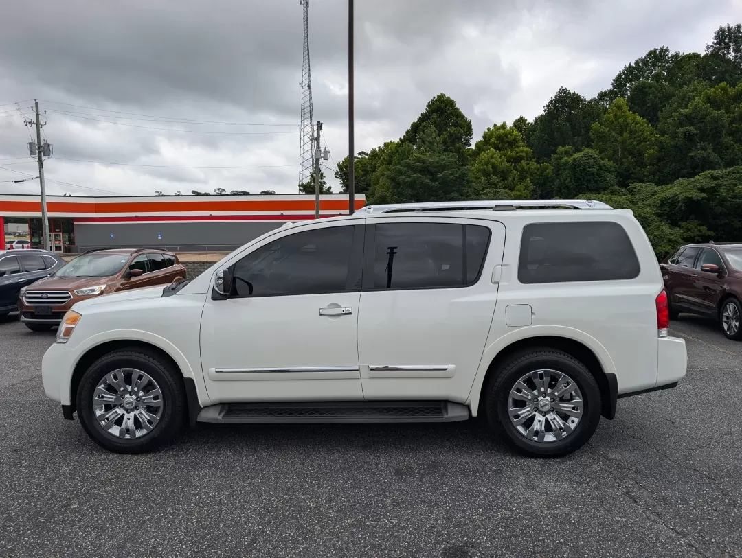 2015 /Charcoal Nissan Armada Platinum (5N1BA0NF3FN) with an Other engine, located at 3959 U.S. 80 W, Phenix City, AL, 36870, (334) 297-4885, 32.469296, -85.135185 - **Elevate Your Adventures with the 2015 Nissan Armada Platinum at Gils Auto!**<br /> <br /> Ready to embark on unforgettable family road trips? Look no further than the 2015 Nissan Armada Platinum, an SUV designed to accommodate your lifestyle. With its spacious interior, luxurious features, and rug - Photo#8