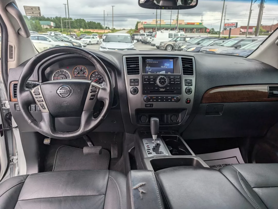 2015 /Charcoal Nissan Armada Platinum (5N1BA0NF3FN) with an Other engine, located at 3959 U.S. 80 W, Phenix City, AL, 36870, (334) 297-4885, 32.469296, -85.135185 - **Elevate Your Adventures with the 2015 Nissan Armada Platinum at Gils Auto!**<br /> <br /> Ready to embark on unforgettable family road trips? Look no further than the 2015 Nissan Armada Platinum, an SUV designed to accommodate your lifestyle. With its spacious interior, luxurious features, and rug - Photo#14