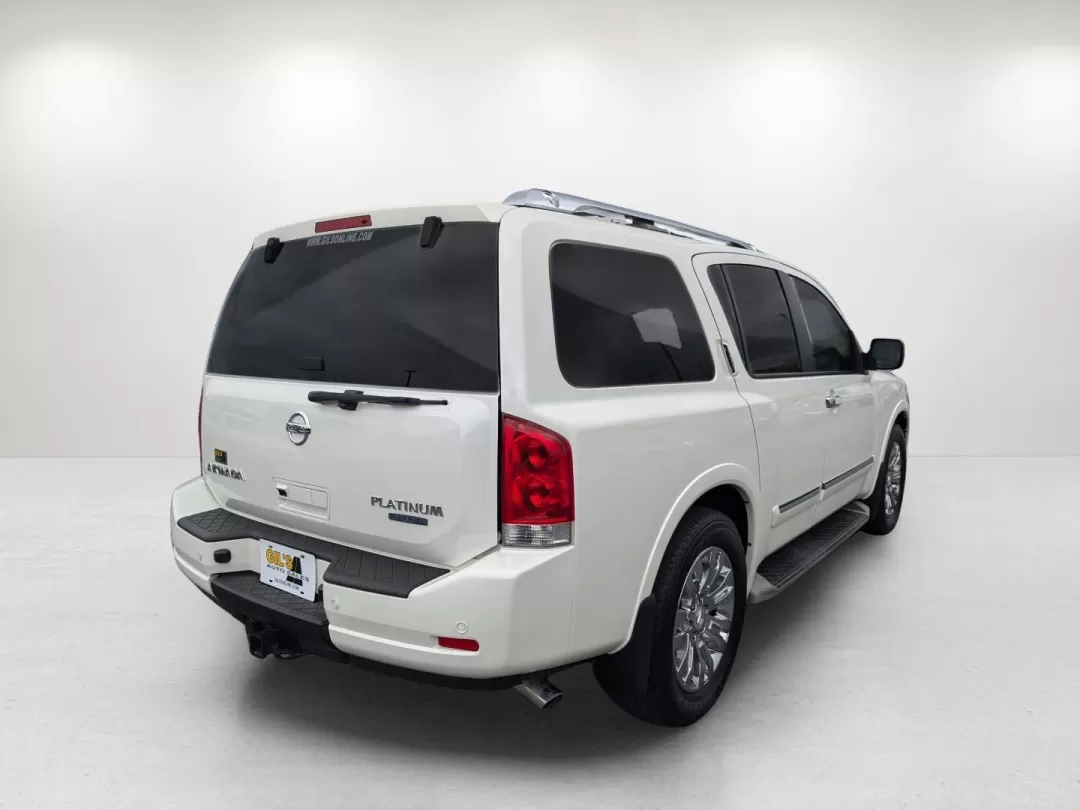2015 /Charcoal Nissan Armada Platinum (5N1BA0NF3FN) with an Other engine, located at 5115 14th Ave., Columbus, GA, 31904, (706) 323-0345, 32.511494, -84.971046 - **Elevate Your Adventures with the 2015 Nissan Armada Platinum at Gils Auto!**<br /> <br /> Ready to embark on unforgettable family road trips? Look no further than the 2015 Nissan Armada Platinum, an SUV designed to accommodate your lifestyle. With its spacious interior, luxurious features, and rug - Photo#4