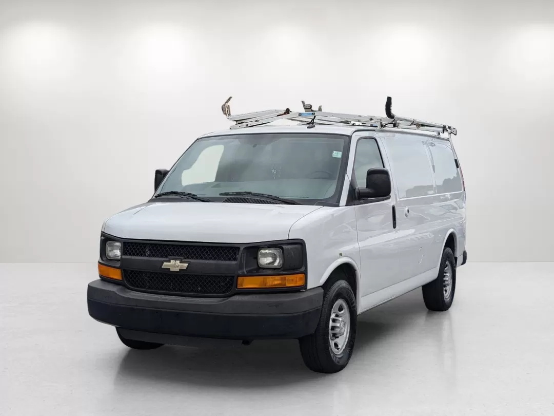2015 /Medium Pewter Chevrolet Express Cargo Van (1GCWGFCF1F1) with an Other engine, located at 3959 U.S. 80 W, Phenix City, AL, 36870, (334) 297-4885, 32.469296, -85.135185 - Are you in the market for a reliable vehicle that can tackle tough jobs while providing you with the comfort and tech features you need? Look no further than this 2015 Chevrolet Express Cargo Van, available at Gils Auto in Phenix City, AL. This full-size cargo van is not just a vehicle; it's a versa - Photo#1