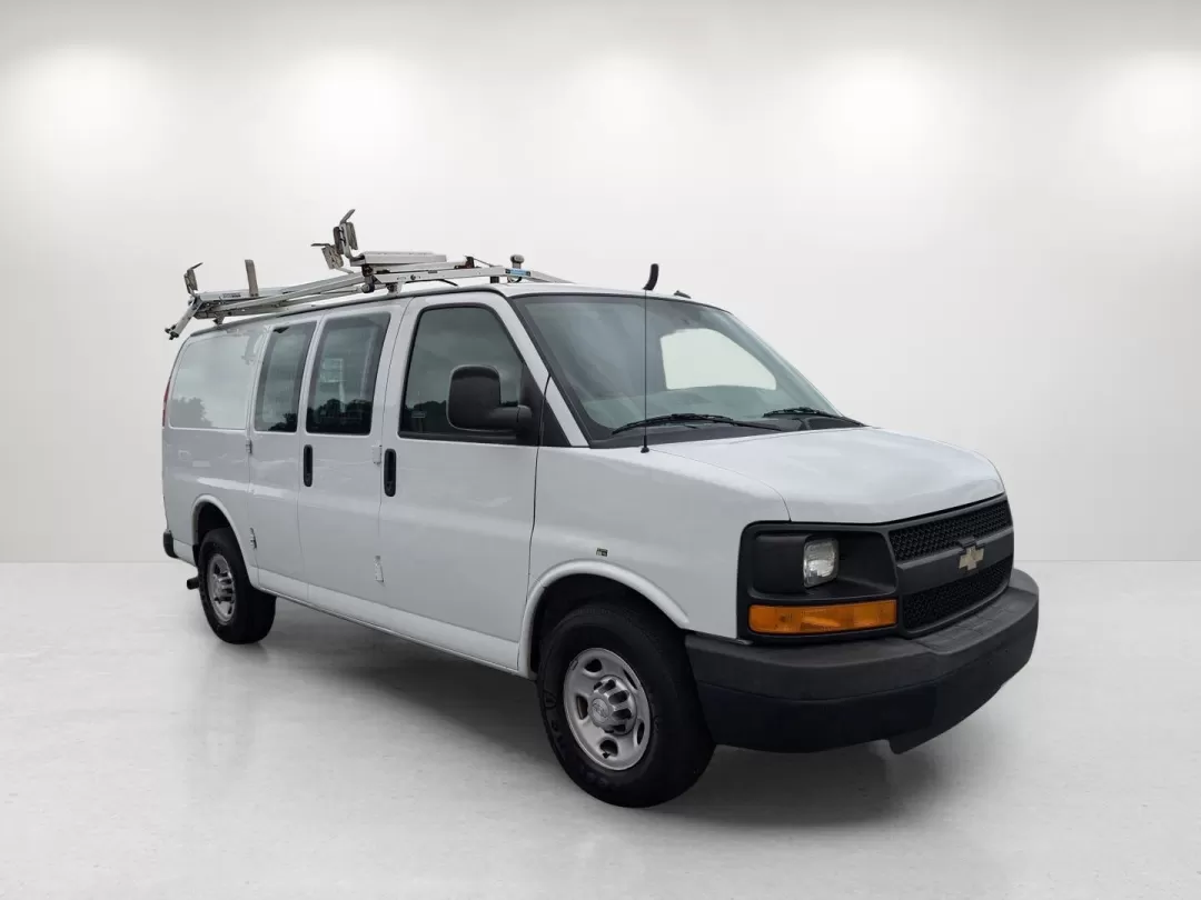 2015 /Medium Pewter Chevrolet Express Cargo Van (1GCWGFCF1F1) with an Other engine, located at 3959 U.S. 80 W, Phenix City, AL, 36870, (334) 297-4885, 32.469296, -85.135185 - Are you in the market for a reliable vehicle that can tackle tough jobs while providing you with the comfort and tech features you need? Look no further than this 2015 Chevrolet Express Cargo Van, available at Gils Auto in Phenix City, AL. This full-size cargo van is not just a vehicle; it's a versa - Photo#3