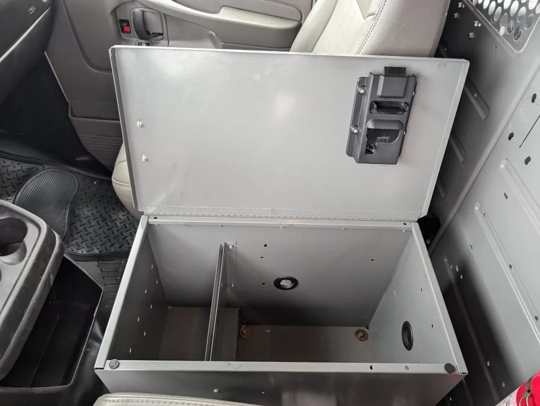 2015 /Medium Pewter Chevrolet Express Cargo Van (1GCWGFCF1F1) with an Other engine, located at 3959 U.S. 80 W, Phenix City, AL, 36870, (334) 297-4885, 32.469296, -85.135185 - Are you in the market for a reliable vehicle that can tackle tough jobs while providing you with the comfort and tech features you need? Look no further than this 2015 Chevrolet Express Cargo Van, available at Gils Auto in Phenix City, AL. This full-size cargo van is not just a vehicle; it's a versa - Photo#15