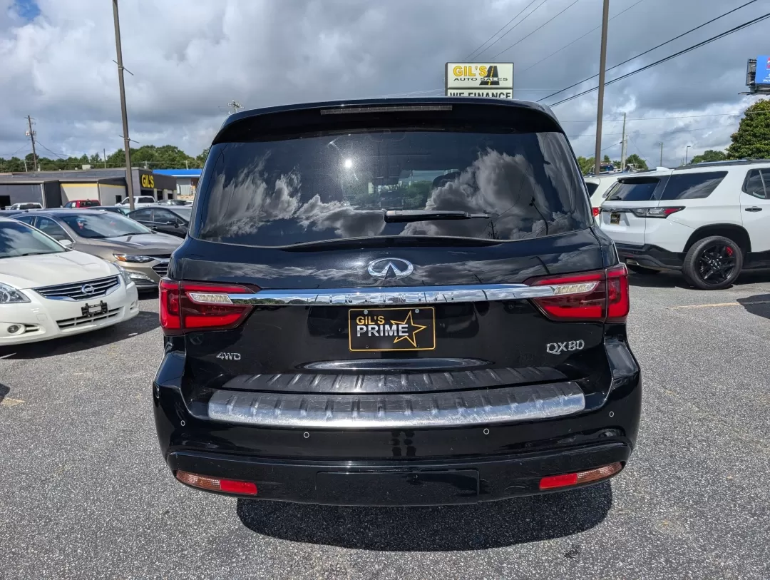 2021 /Graphite Infiniti QX80 LUXE (JN8AZ2AE9M9) with an Other engine, located at 3959 U.S. 80 W, Phenix City, AL, 36870, (334) 297-4885, 32.469296, -85.135185 - Are you ready to elevate your adventures and everyday drives? The 2021 Infiniti QX80 LUXE is your passport to a life filled with luxury, comfort, and capability, making it the perfect choice for growing families, weekend explorers, or anyone who values a high-end driving experience. This stunning SU - Photo#5