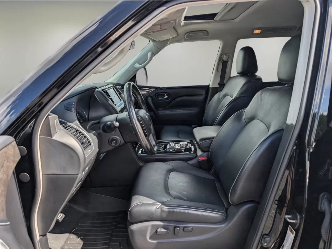 2021 /Graphite Infiniti QX80 LUXE (JN8AZ2AE9M9) with an Other engine, located at 1430 Gateway Drive, Opelika, AL, 36801, (334) 239-0944, 32.637871, -85.409790 - Are you ready to elevate your adventures and everyday drives? The 2021 Infiniti QX80 LUXE is your passport to a life filled with luxury, comfort, and capability, making it the perfect choice for growing families, weekend explorers, or anyone who values a high-end driving experience. This stunning SU - Photo#9