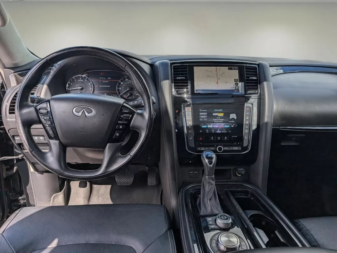 2021 /Graphite Infiniti QX80 LUXE (JN8AZ2AE9M9) with an Other engine, located at 1430 Gateway Drive, Opelika, AL, 36801, (334) 239-0944, 32.637871, -85.409790 - Are you ready to elevate your adventures and everyday drives? The 2021 Infiniti QX80 LUXE is your passport to a life filled with luxury, comfort, and capability, making it the perfect choice for growing families, weekend explorers, or anyone who values a high-end driving experience. This stunning SU - Photo#12