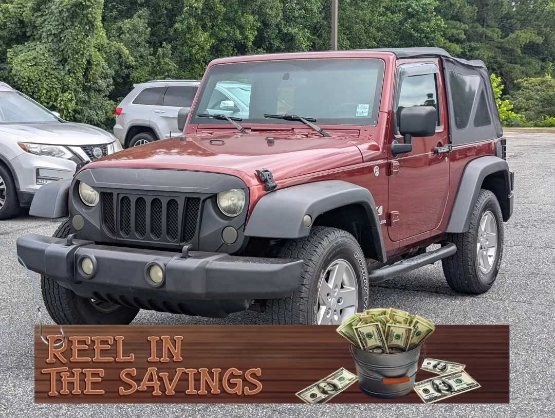 2008 /Dark/Medium Slate Gray Jeep Wrangler X (1J4FA24198L) with an Other engine, located at 3959 U.S. 80 W, Phenix City, AL, 36870, (334) 297-4885, 32.469296, -85.135185 - **Adventure Awaits: 2008 Jeep Wrangler X - Your Ultimate Outdoor Companion!**<br /> <br /> Are you ready to conquer Alabama's beautiful landscapes and create unforgettable memories? The 2008 Jeep Wrangler X, available at Gils Auto in Prattville, AL, is the perfect vehicle for those who crave adventu - Photo#0