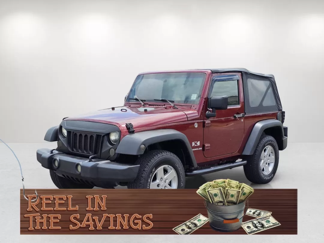2008 /Dark/Medium Slate Gray Jeep Wrangler X (1J4FA24198L) with an Other engine, located at 3959 U.S. 80 W, Phenix City, AL, 36870, (334) 297-4885, 32.469296, -85.135185 - **Adventure Awaits: 2008 Jeep Wrangler X - Your Ultimate Outdoor Companion!**<br /> <br /> Are you ready to conquer Alabama's beautiful landscapes and create unforgettable memories? The 2008 Jeep Wrangler X, available at Gils Auto in Prattville, AL, is the perfect vehicle for those who crave adventu - Photo#0