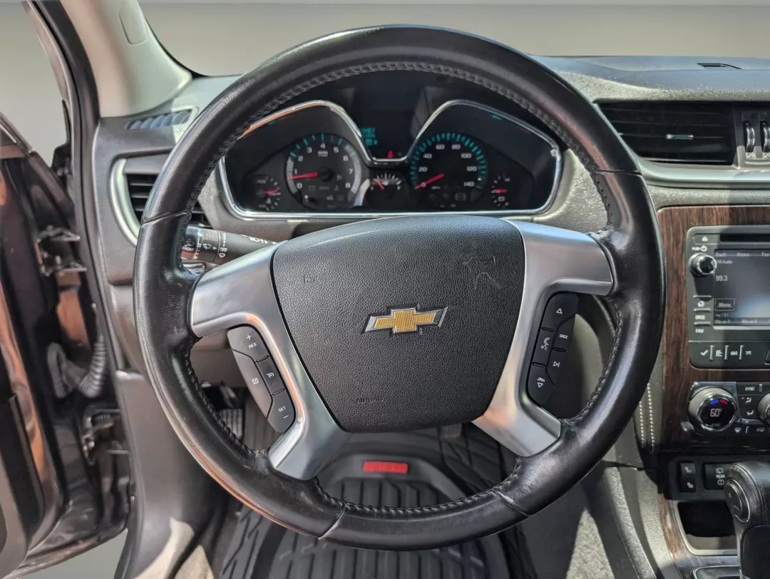 2015 /Ebony Chevrolet Traverse LT (1GNKRHKD2FJ) with an Other engine, located at 3959 U.S. 80 W, Phenix City, AL, 36870, (334) 297-4885, 32.469296, -85.135185 - **Explore Family Adventures with the 2015 Chevrolet Traverse LT at Gils Auto!**<br /> <br /> Are you ready for your next family adventure? The 2015 Chevrolet Traverse LT is the perfect companion for those weekend getaways, family road trips, or daily commutes around Phenix City, AL. With ample seati - Photo#15