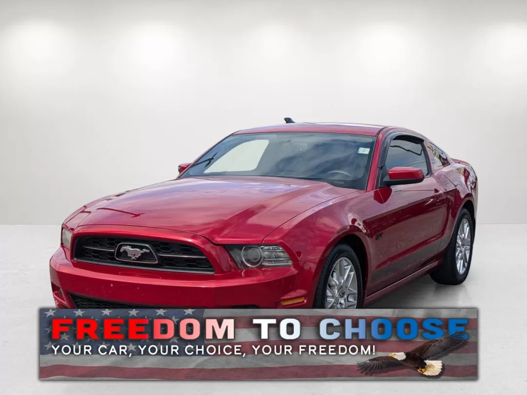 2013 Ford Mustang (1ZVBP8AM2D5) with an Other engine, located at 1430 Gateway Drive, Opelika, AL, 36801, (334) 239-0944, 32.637871, -85.409790 - Experience the thrill of the open road with the 2013 Ford Mustang a perfect blend of style, power, and affordability. Whether you're a weekend warrior seeking adventure or a daily commuter looking to make your drive more exciting, this striking maroon coupe brings a blend of performance and comfort - Photo#0