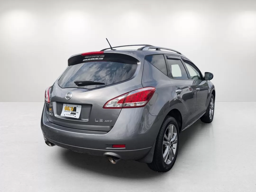 2013 /Black Nissan Murano LE (JN8AZ1MW4DW) with an Other engine, located at 5115 14th Ave., Columbus, GA, 31904, (706) 323-0345, 32.511494, -84.971046 - **Explore New Horizons with the 2013 Nissan Murano LE AWD at Gils Auto!**<br /> <br /> Are you on the hunt for a versatile vehicle that effortlessly blends comfort, style, and practicality? Look no further than this stunning 2013 Nissan Murano LE all-wheel drive SUV, available now at Gils Auto in Ph - Photo#4