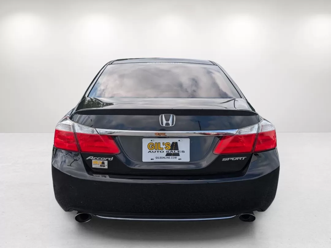 2015 Honda Accord Sedan Sport (1HGCR2F54FA) with an Other engine, located at 1430 Gateway Drive, Opelika, AL, 36801, (334) 239-0944, 32.637871, -85.409790 - Experience the perfect blend of style, comfort, and reliability with the 2015 Honda Accord Sedan, proudly presented by Gils Auto in Phenix City, AL. This vehicle is not just a means of transportation; it's a lifestyle choice for those seeking a dependable commute, family adventures, or weekend road - Photo#5