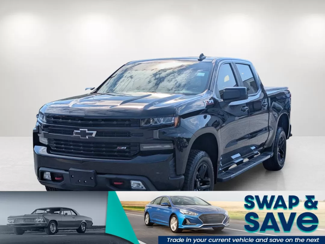 2019 /Jet Black Chevrolet Silverado 1500 LT Trail Boss (1GCPYFED5KZ) with an Other engine, located at 7000 Northlake Connector, Columbus, GA, 31904, (706) 987-8085, 32.524975, -84.978134 - **Adventure Awaits with the 2019 Chevrolet Silverado 1500 LT Trail Boss! Perfect for Weekend Warriors and Family Road Trips!**<br /> <br /> Looking for the ultimate pickup that combines rugged capability with modern comforts? Look no further than the 2019 Chevrolet Silverado 1500 LT Trail Boss, avai - Photo#0