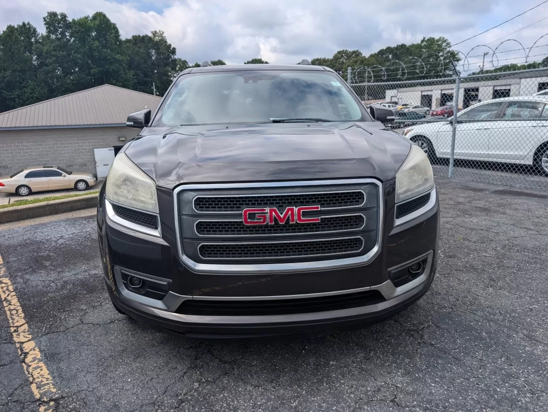 2014 /Ebony GMC Acadia SLT (1GKKRRKD5EJ) with an Other engine, located at 3959 U.S. 80 W, Phenix City, AL, 36870, (334) 297-4885, 32.469296, -85.135185 - **Discover Your Next Adventure with This 2014 GMC Acadia SLT!**<br /> <br /> Are you searching for the perfect vehicle to transport your family, friends, or gear on your next weekend getaway or long commute? Look no further! The 2014 GMC Acadia SLT is the ultimate SUV designed for comfortable travel - Photo#1