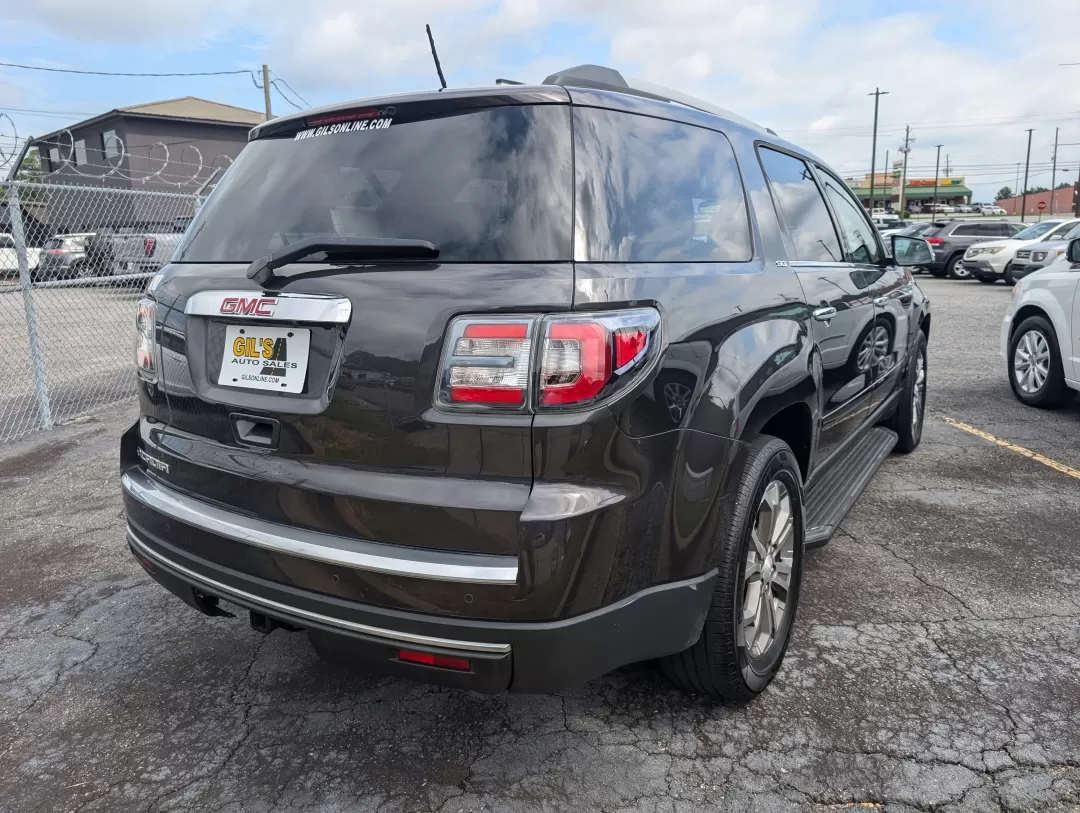 2014 /Ebony GMC Acadia SLT (1GKKRRKD5EJ) with an Other engine, located at 3959 U.S. 80 W, Phenix City, AL, 36870, (334) 297-4885, 32.469296, -85.135185 - **Discover Your Next Adventure with This 2014 GMC Acadia SLT!**<br /> <br /> Are you searching for the perfect vehicle to transport your family, friends, or gear on your next weekend getaway or long commute? Look no further! The 2014 GMC Acadia SLT is the ultimate SUV designed for comfortable travel - Photo#4
