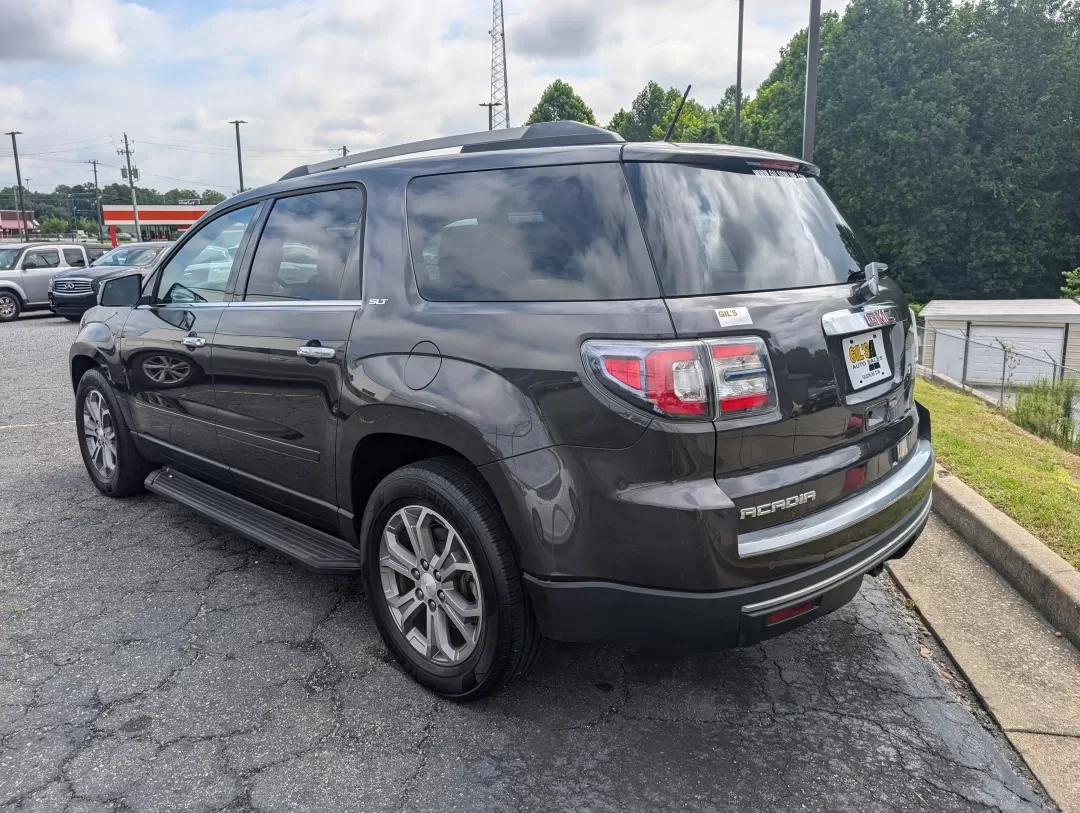 2014 /Ebony GMC Acadia SLT (1GKKRRKD5EJ) with an Other engine, located at 3959 U.S. 80 W, Phenix City, AL, 36870, (334) 297-4885, 32.469296, -85.135185 - **Discover Your Next Adventure with This 2014 GMC Acadia SLT!**<br /> <br /> Are you searching for the perfect vehicle to transport your family, friends, or gear on your next weekend getaway or long commute? Look no further! The 2014 GMC Acadia SLT is the ultimate SUV designed for comfortable travel - Photo#6