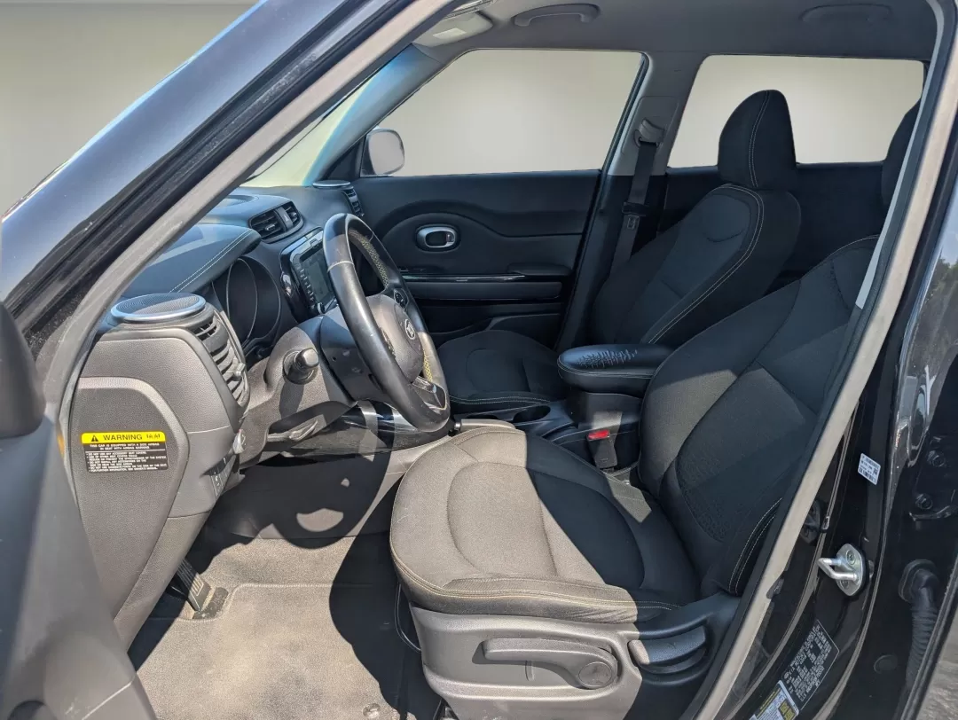 2015 /Black Kia Soul + (KNDJP3A58F7) with an Other engine, located at 5115 14th Ave., Columbus, GA, 31904, (706) 323-0345, 32.511494, -84.971046 - **Discover the 2015 Kia Soul Perfect for Your Next Adventure!**<br /> <br /> Are you ready to elevate your driving experience? Whether you're cruising through the picturesque neighborhoods of Phenix City or embarking on a road trip to the beautiful Lake Harding, the 2015 Kia Soul is designed to mee - Photo#9