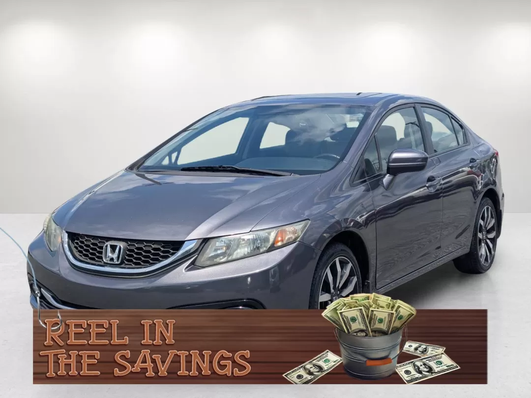 2015 Honda Civic Sedan EX-L (2HGFB2F93FH) with an Other engine, located at 3959 U.S. 80 W, Phenix City, AL, 36870, (334) 297-4885, 32.469296, -85.135185 - **Elevate Your Daily Commute with the 2015 Honda Civic Sedan EX-L at Gils Auto - Phenix City!**<br /> <br /> Are you tired of the same mundane commute or looking for a reliable vehicle to accommodate your growing family? Look no further! The 2015 Honda Civic Sedan EX-L is perfect for those who value - Photo#0