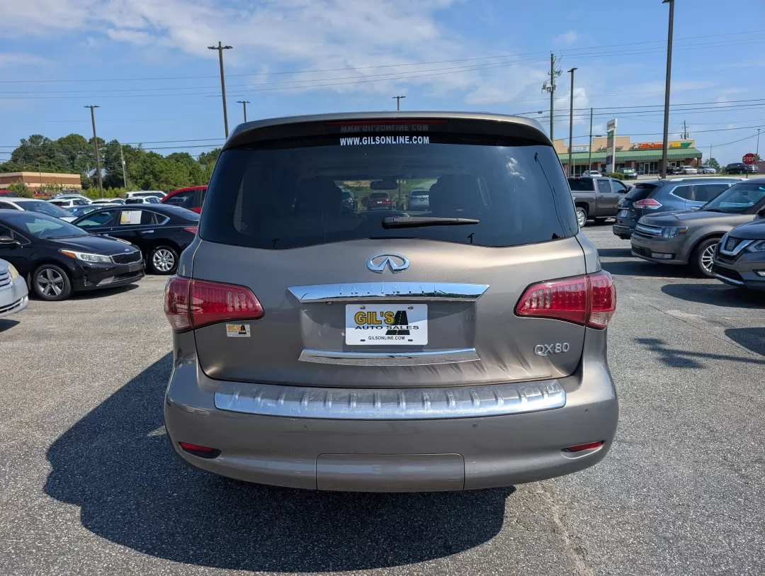 2015 /Wheat Infiniti QX80 (JN8AZ2NF4F9) with an Other engine, located at 3959 U.S. 80 W, Phenix City, AL, 36870, (334) 297-4885, 32.469296, -85.135185 - ### Experience Luxury and Versatility with the 2015 Infiniti QX80 at Gils Auto<br /> <br /> Looking for a vehicle that perfectly blends luxury with practicality? Meet the 2015 Infiniti QX80, available now at Gils Auto in Phenix City, AL. This stunning SUV is not just a mode of transportation; it's a - Photo#5