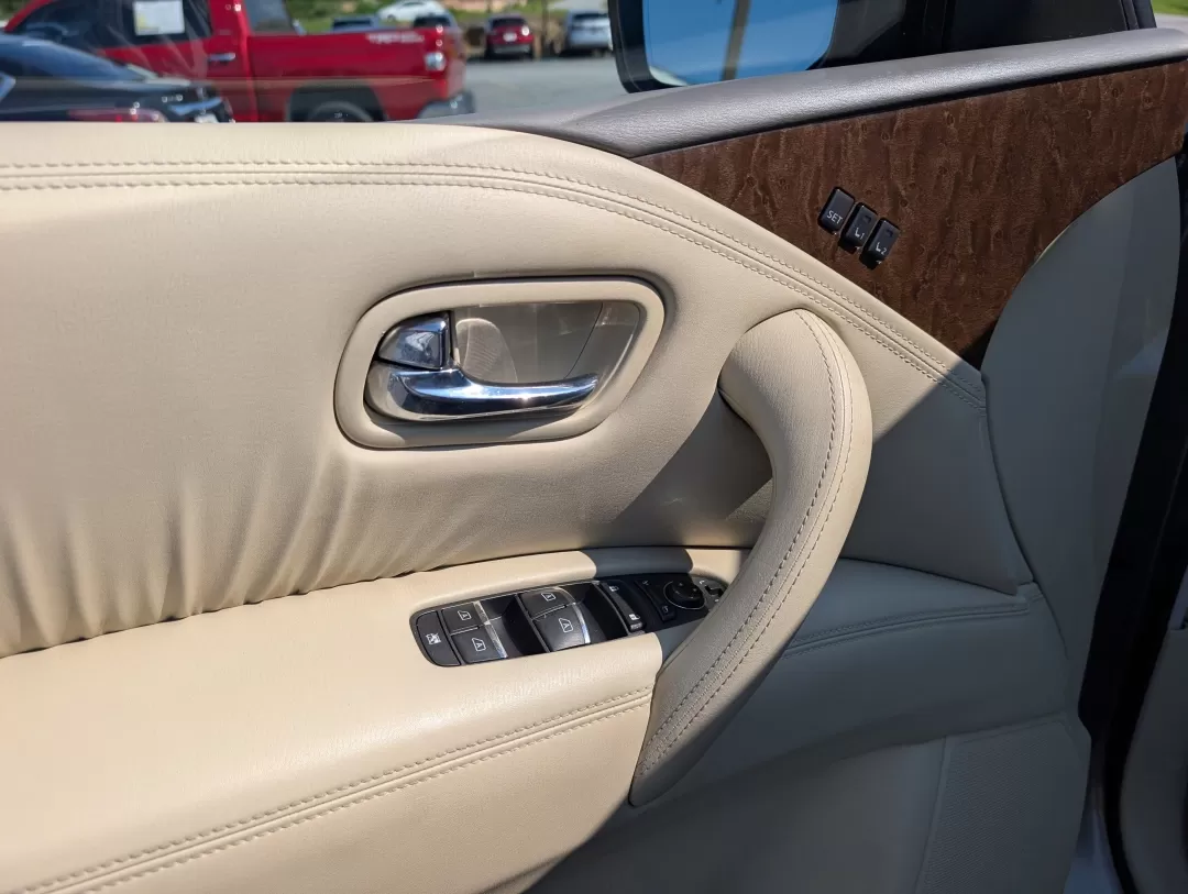 2015 /Wheat Infiniti QX80 (JN8AZ2NF4F9) with an Other engine, located at 3959 U.S. 80 W, Phenix City, AL, 36870, (334) 297-4885, 32.469296, -85.135185 - ### Experience Luxury and Versatility with the 2015 Infiniti QX80 at Gils Auto<br /> <br /> Looking for a vehicle that perfectly blends luxury with practicality? Meet the 2015 Infiniti QX80, available now at Gils Auto in Phenix City, AL. This stunning SUV is not just a mode of transportation; it's a - Photo#8