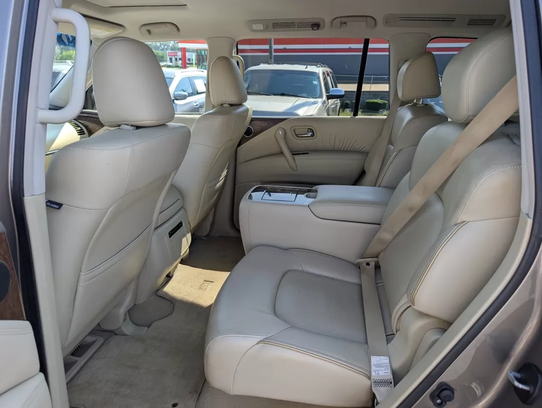 2015 /Wheat Infiniti QX80 (JN8AZ2NF4F9) with an Other engine, located at 3959 U.S. 80 W, Phenix City, AL, 36870, (334) 297-4885, 32.469296, -85.135185 - ### Experience Luxury and Versatility with the 2015 Infiniti QX80 at Gils Auto<br /> <br /> Looking for a vehicle that perfectly blends luxury with practicality? Meet the 2015 Infiniti QX80, available now at Gils Auto in Phenix City, AL. This stunning SUV is not just a mode of transportation; it's a - Photo#10