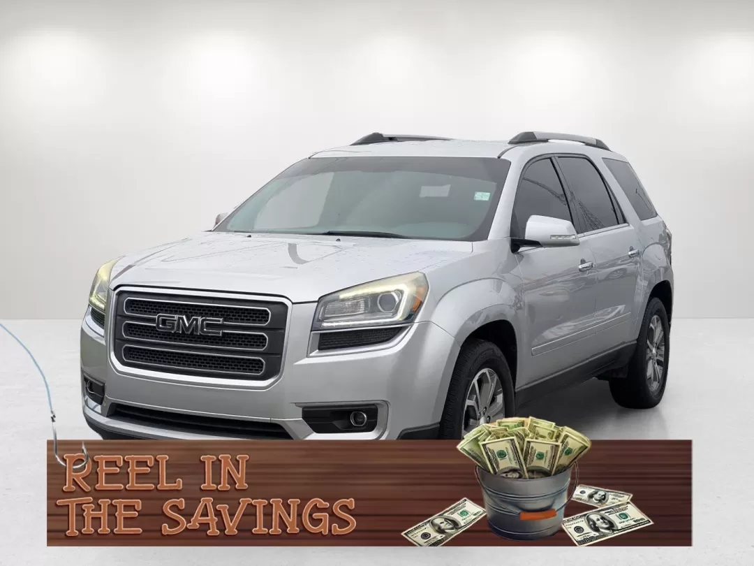 2016 /Light Titanium GMC Acadia SLT (1GKKRRKD1GJ) with an Other engine, located at 1430 Gateway Drive, Opelika, AL, 36801, (334) 239-0944, 32.637871, -85.409790 - **Adventure Awaits with the 2016 GMC Acadia SLT Perfect for Your Family's Next Road Trip!**<br /> <br /> Get ready to elevate your family outings with this stunning 2016 GMC Acadia SLT, now available at Gils Auto in Phenix City, AL! This spacious SUV not only offers ample room for up to seven passe - Photo#0