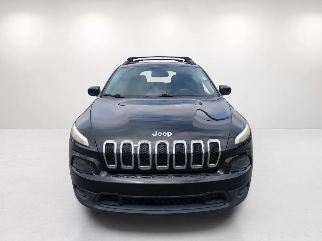 2015 /Black Jeep Cherokee Sport (1C4PJLAB8FW) with an Other engine, located at 5115 14th Ave., Columbus, GA, 31904, (706) 323-0345, 32.511494, -84.971046 - 2015 Jeep Cherokee Sport - Photo#1