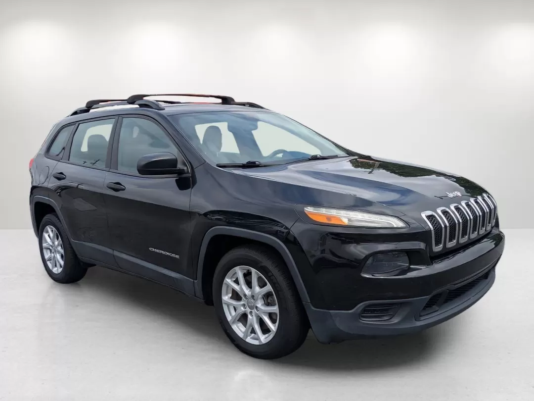 2015 /Black Jeep Cherokee Sport (1C4PJLAB8FW) with an Other engine, located at 5115 14th Ave., Columbus, GA, 31904, (706) 323-0345, 32.511494, -84.971046 - 2015 Jeep Cherokee Sport - Photo#2